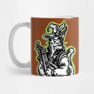 Tabaxi Bard -  Catfolk Minsteral Mug